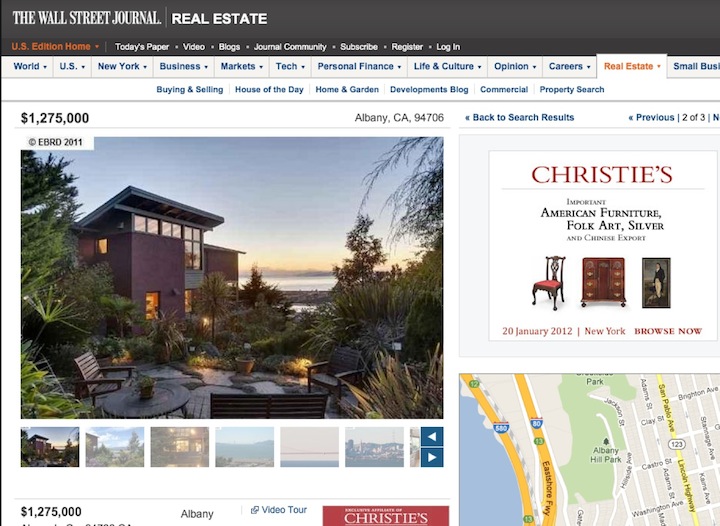 Berkeley Luxury Real Estate - The Wall Street Journal