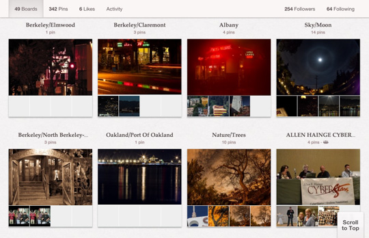 Serkes Pinterest Page