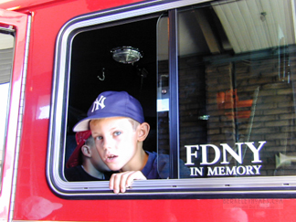 Albany CA Fire Department Open House Child