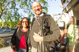 Mary Nicely & Ira Serkes at Taste of North Berkeley 