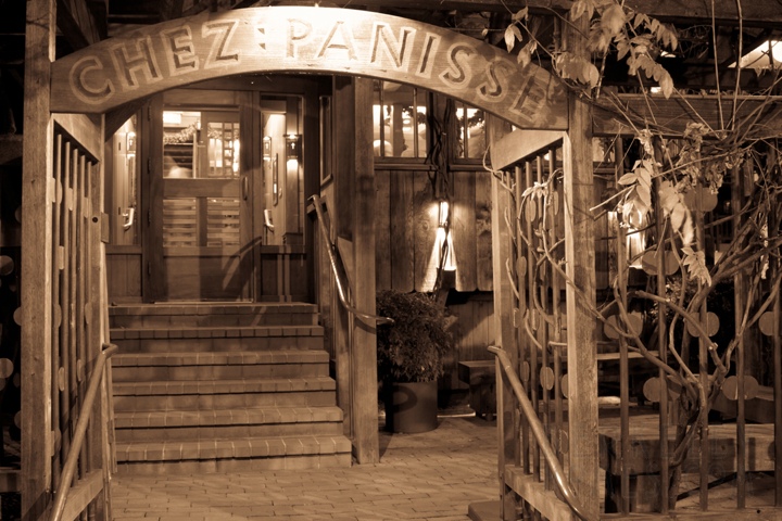 Chez Panisse - Alice Water's restaurant in North Berkeley's Gourmet Ghetto