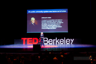 TEDx Berkele Zellerbach Hally