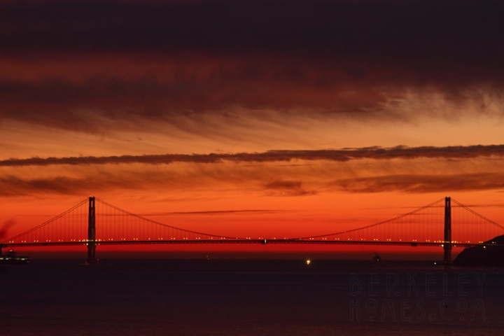 Golden Gate Bridge Sunset